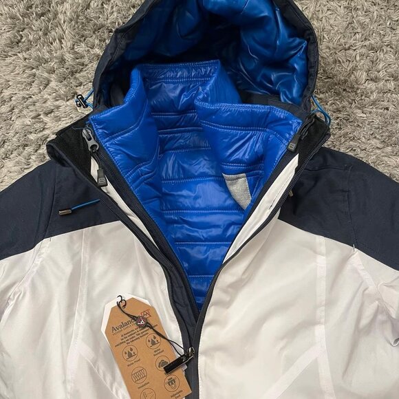 NWT Avalanche Women’s 3 in 1 Ski Jacket With Inner Puffer Vest - Picture 2 of 5